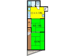 東雲マンションの物件間取画像